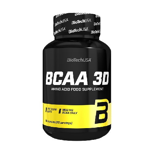 BCAA 3D 90 cps BiotechUSA vitamix poza