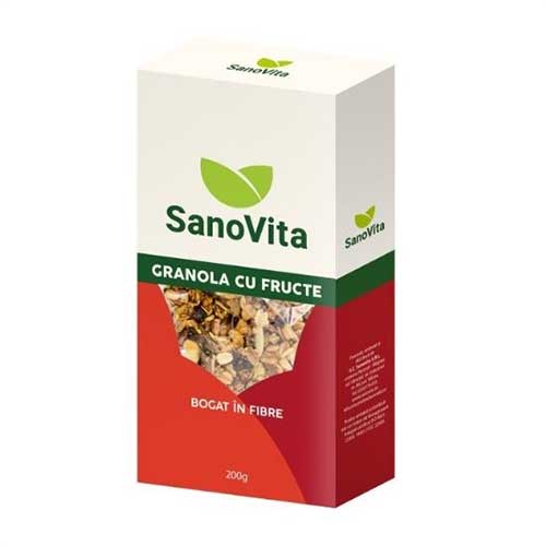 Granola Fructe, 200g, Sano Vita