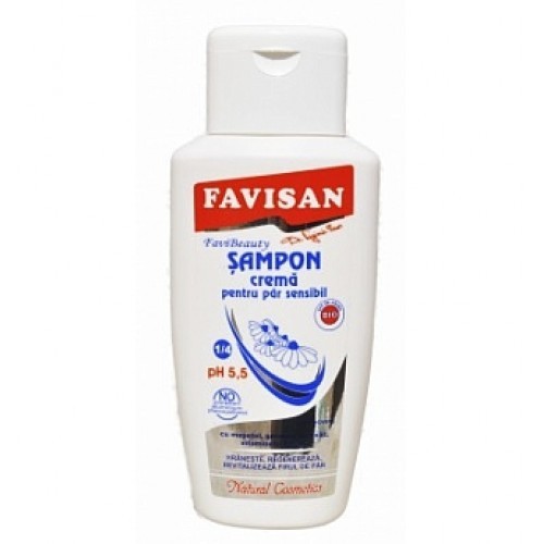 Sampon Crema pentru Par Sensibil 200ml Favisan vitamix.ro