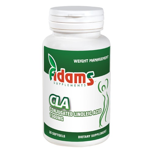 CLA 1500mg 30cps. Adams Supplements