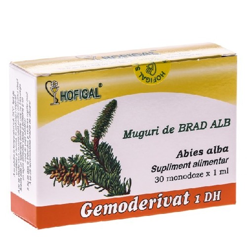 Gemoderivat Brad Alb 30monodoze Hofigal vitamix.ro