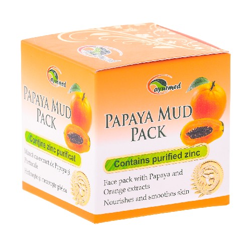 Masca cu Extract de Papaya si Portocale 50ml Ayurmed imagine produs la reducere