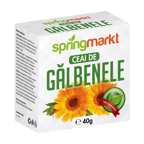 Ceai Galbenele Flori 40gr springmarkt vitamix poza