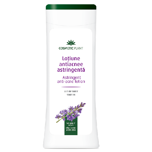 Lotiune Antiacneica cu Salvie Cosmetic Plant 200ml