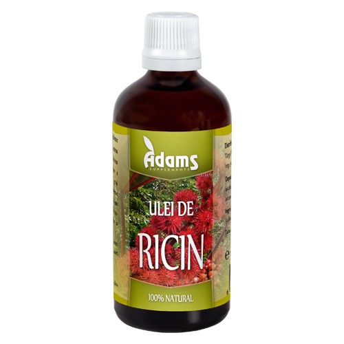 Ulei de Ricin 100ml Adams vitamix.ro