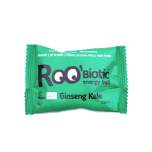 ROObiotic Bila Energizanta cu Probiotice -Ginseng si Kale- 22gr imagine produs la reducere