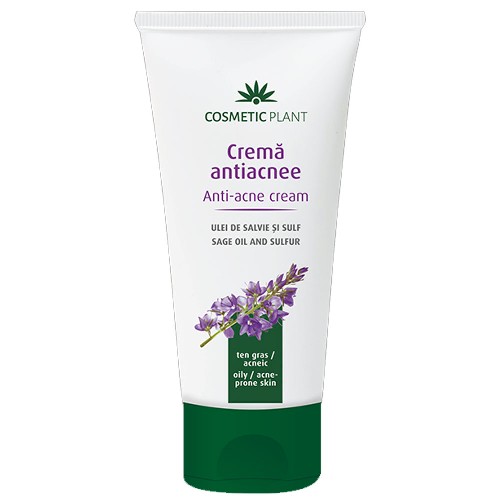 Crema Antiacnee Salvie+Sulf 100g Cosmetic Plant