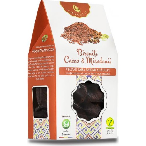 Biscuiti Vegani cu Mirodenii si Cacao 150gr Hiper Ambrozia