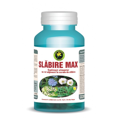 Slabire Max 60cps Hypericum vitamix.ro