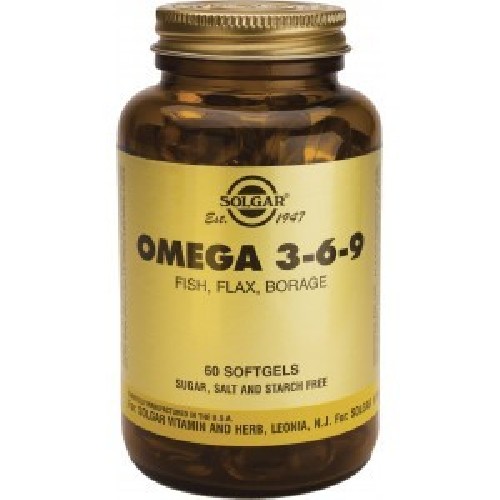 Omega 3-6-9 60capsule moi Solgar vitamix poza