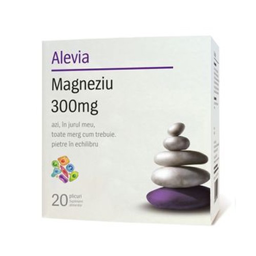 Magneziu 300mg 20dz Alevia vitamix poza