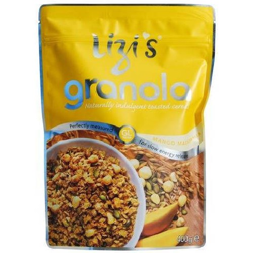 Musli Granola Mango si Nuci de Macadamia 400gr Lizi-s