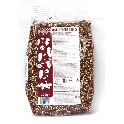 Quinoa Tricolora Bio 300gr Dragon Superfoods imagine produs la reducere