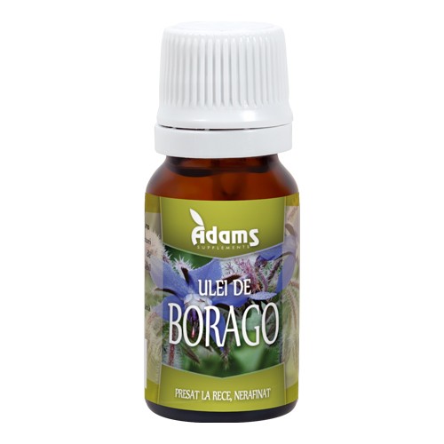 Ulei de Borago (Limba mielului), Adams Supplements, 10ml vitamix.ro imagine noua reduceri 2022
