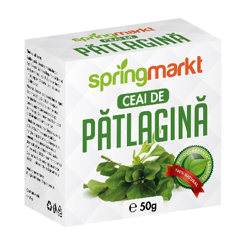 Ceai Patlagina Frunze 50gr springmarkt vitamix.ro