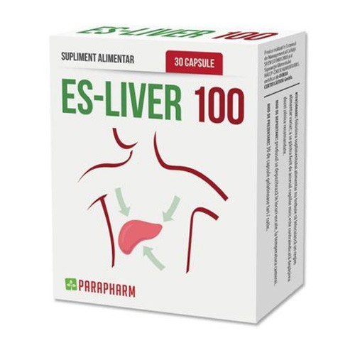Es-Liver 100 30cps Parapharm vitamix.ro imagine noua reduceri 2022