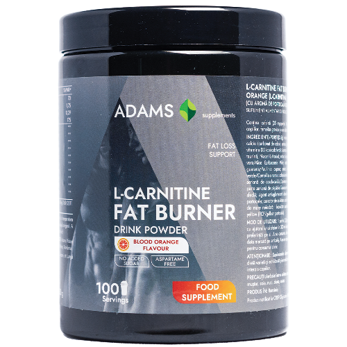 L-Carnitine Fat Burner (orange), 350g, Adams