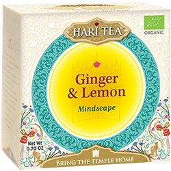 Ceai premium Hari Tea - Mindscape - Ghimbir si Lamaie Bio 10dz