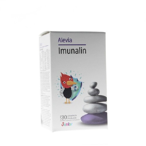 Imunalin Junior 30cpr masticabile Alevia vitamix poza