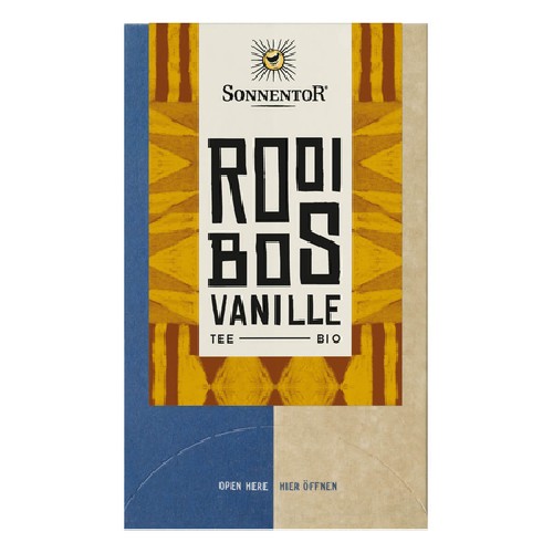 Ceai Rooibos Vanilie Eco, 18dz, Sonnentor vitamix.ro