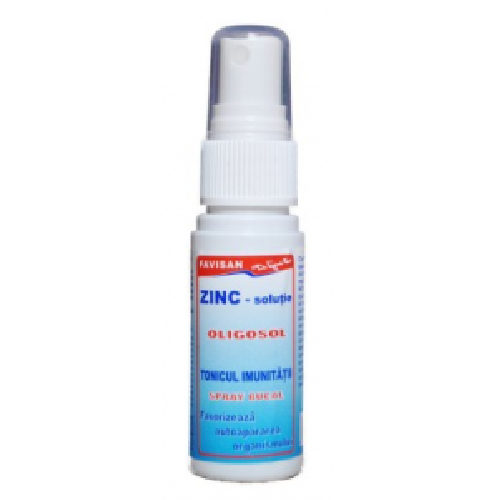 Zinc Solutie Spray Bucal 30ml Favisan vitamix poza
