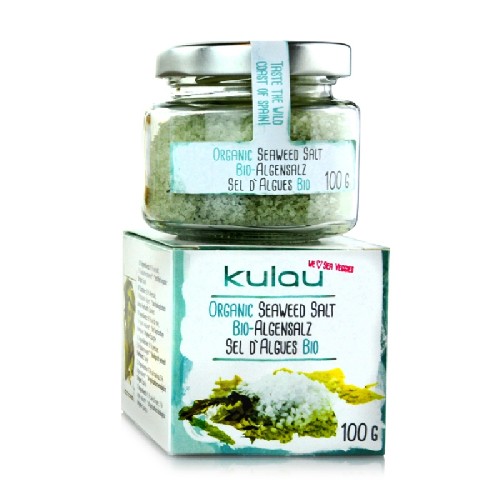 Condiment Sare de Mare cu Alge Marine Bio 100gr Kulau