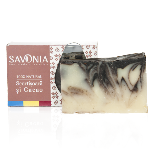 Sapun Scortisoara & Cacao 90gr Savonia imagine produs la reducere