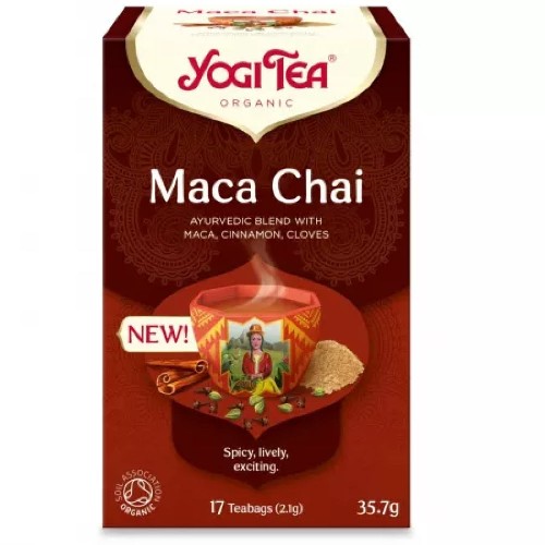 Ceai Maca, 17 plicuri, Yogi Tea