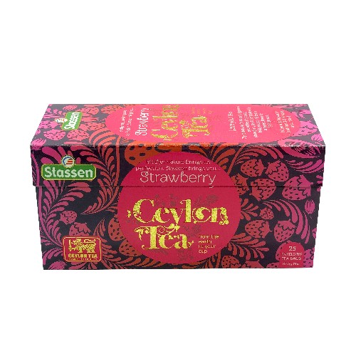 Ceai Ceylon de Capsune, 37,5gr, Stassen vitamix.ro