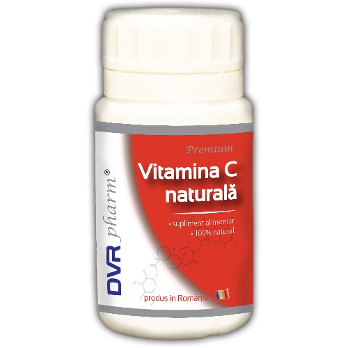 DVR Vitamina C Naturala 60cps imagine produs la reducere