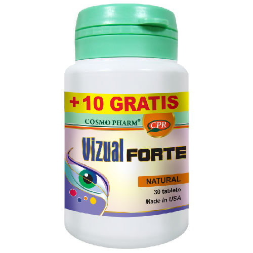 Visual Forte 30+10cps Cosmopharm vitamix poza