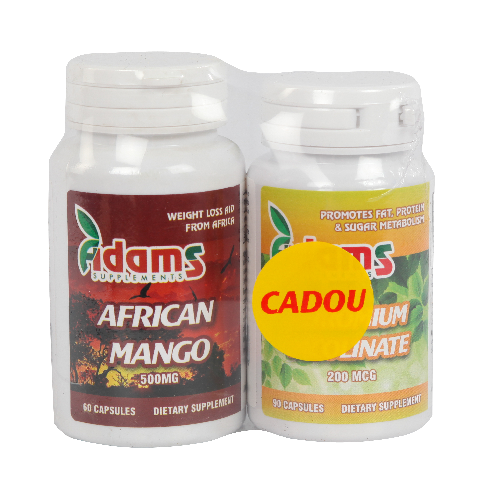 Pachet African Mango 60cps + Chromium Picolinate 90cps GRATIS vitamix poza