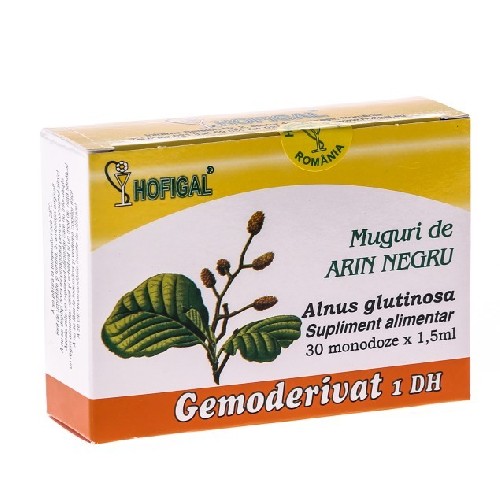 Gemoderivat Arin Negru 30monodoze Hofigal vitamix.ro