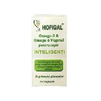 Omega 3& Omega 6 Vegetal 60cps Hofigal imgine