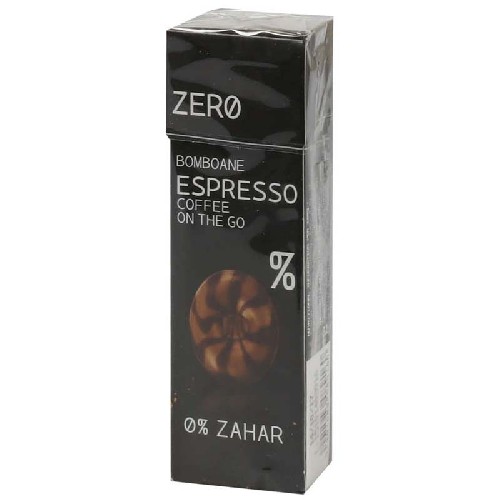 Bomboane Zero fara zahar cu aroma de Espresso, 32gr, Zero imagine produs la reducere