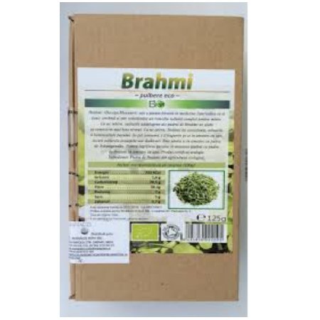 Brahmi Pudra Organica 125gr Deco Italia imagine produs la reducere