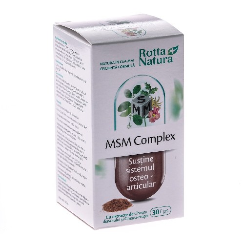 Msm Complex 30cps Rotta Natura vitamix.ro