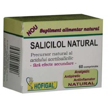 Saliciloil Natural, 60cpr, Hofigal vitamix.ro imagine noua reduceri 2022
