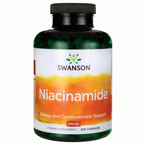 Vitamina B3 Niacinamida 500mg 250tbl