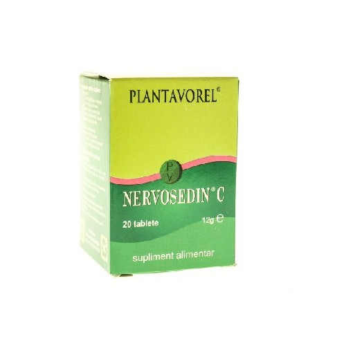 Nervosedin C 20tablete Plantavorel vitamix.ro imagine noua reduceri 2022