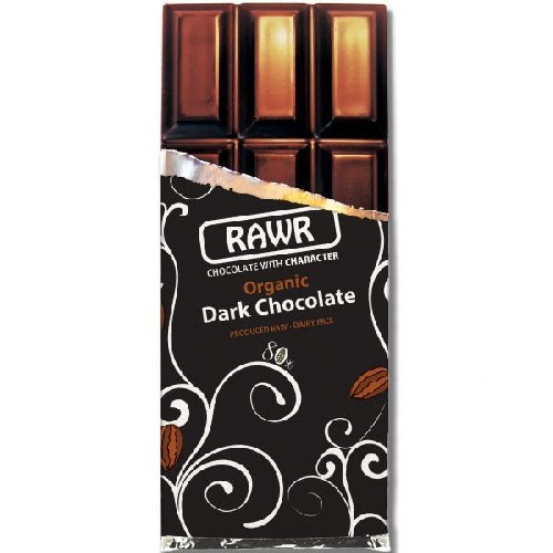 Ciocolata Organica Neagra 60gr Rawr imagine produs la reducere