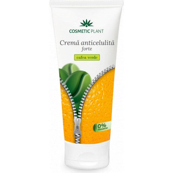 Crema Anticelulita Cafea Verde Forte 200ml Cosmetic Plant