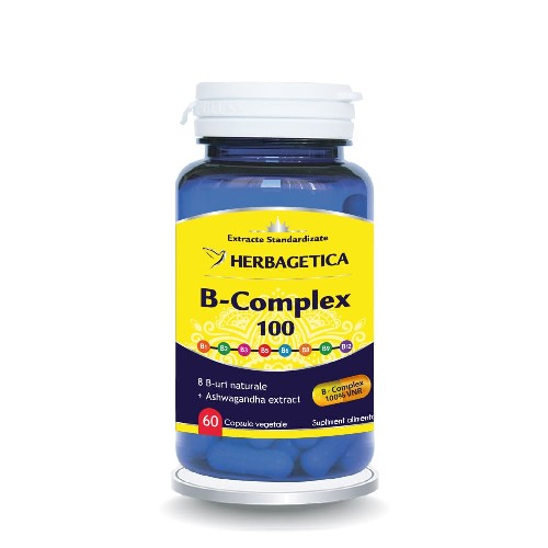 B Complex 60cps Herbagetica vitamix.ro imagine noua reduceri 2022