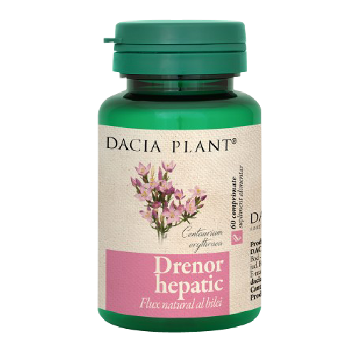 Drenor Hepatic 60cpr Dacia Plant vitamix.ro