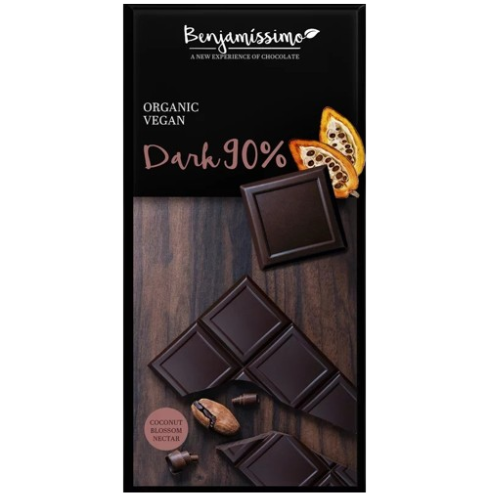 Ciocolata Neagra 90% Bio Benjamissimo