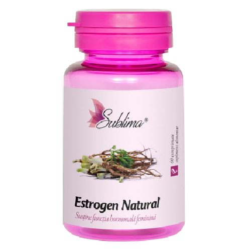 Estrogen Natural 60cpr Dacia Plant vitamix poza