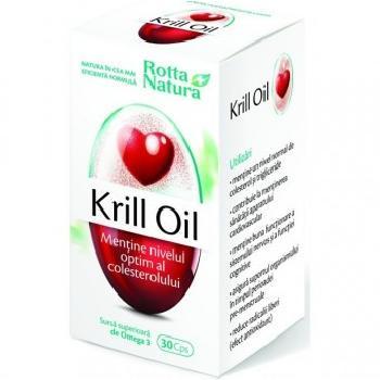 Krill Oil 30cps Rotta Natura imgine