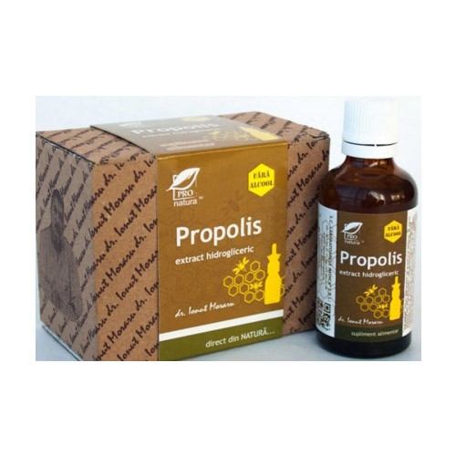 Propolis Extract Hidrogliceric 50ml Pro Natura vitamix poza