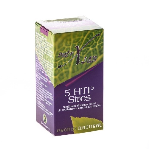 5-HTP Stres 60cps Hypericum vitamix poza