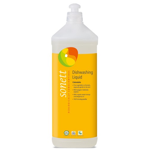 Detergent Ecologic pentru Spalat Vase cu Galbenele 1l Sonett imagine produs la reducere